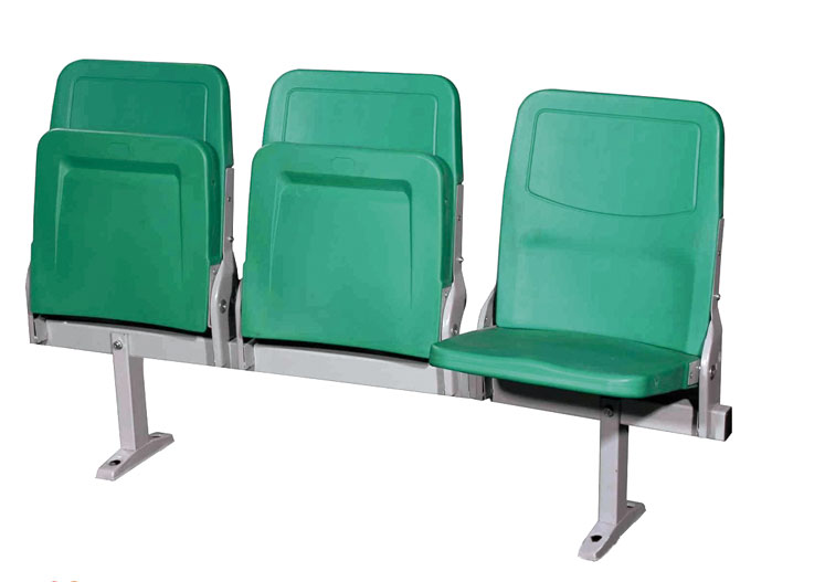 HKCG-KTY-009直立式中空塑料翻板椅